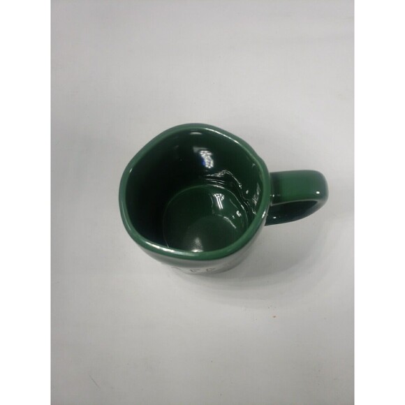 Rae Dunn MERRY Coffee Tea Mug Large Green Christmas New Ceramic - Picture 8 of 12